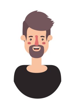Sakallı genç adam Avatar karakteri