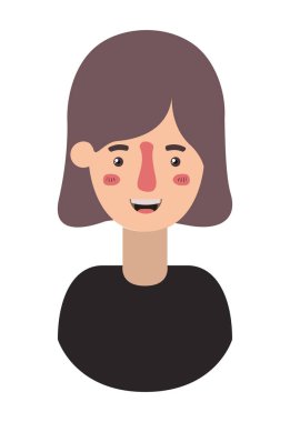 güzel ve genç kadın karakter