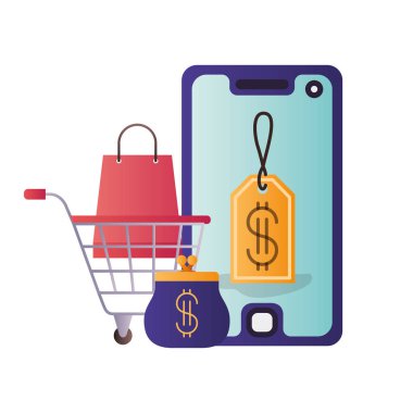 Tag satın alma ve hediyeler ile Smartphone