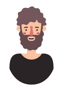 Sakallı genç adam Avatar karakteri