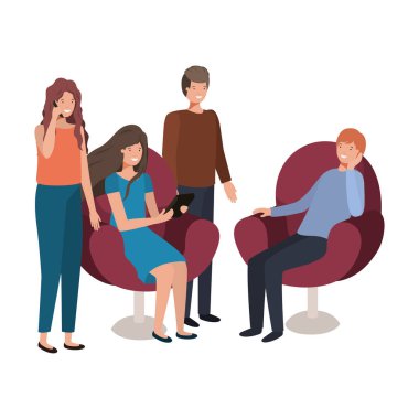 teknoloji cihazlarını kullanan kişi grubu