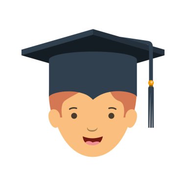 harç tahtası avatar karakteri ile adam başkanı