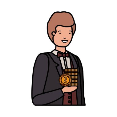 dolar sembolü avatar karakter ile sikke adam