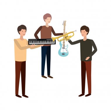 müzik aletleri karakteri olan kadınlar
