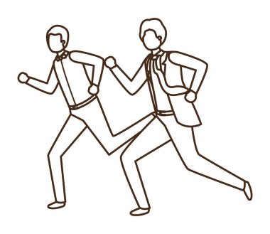 iş erkekler avatar karakter