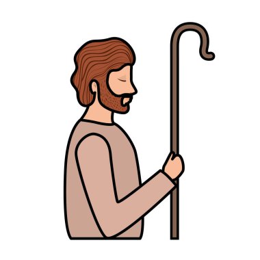 kamışı karakteri ile Aziz Joseph