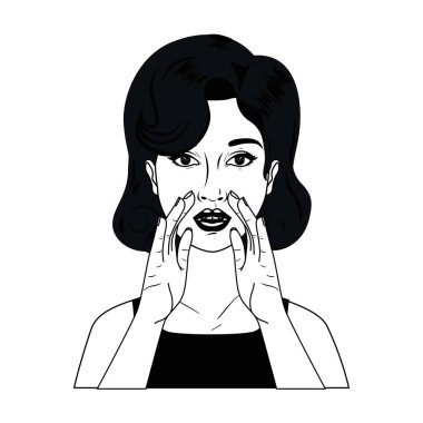 kadın gizli bir avatar karakteri anlatıyor