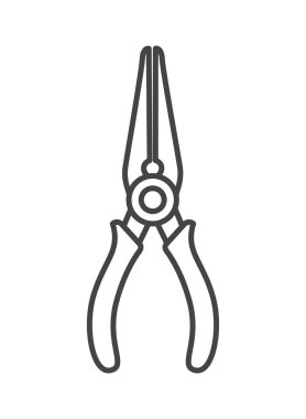 plier aracı yalıtılmış simgesi