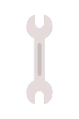 İngiliz anahtarı aracı izole simgesini