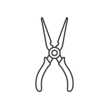 plier aracı yalıtılmış simgesi