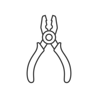 plier aracı yalıtılmış simgesi