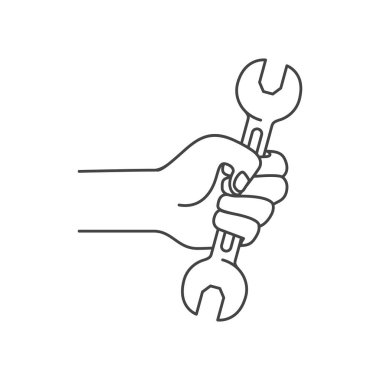 El anahtarı aracı izole simgesi