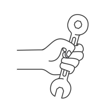 El anahtarı aracı izole simgesi