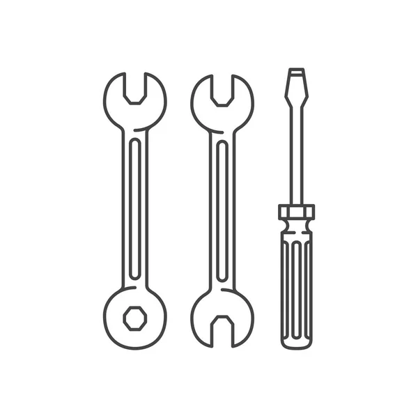 Stavební nástroje-samostatná ikona — Stockový vektor
