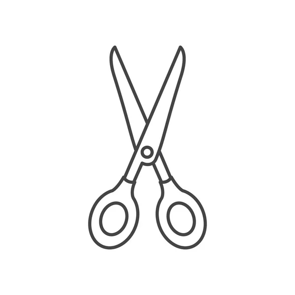 Scissors tool isolated icon — Stock Vector