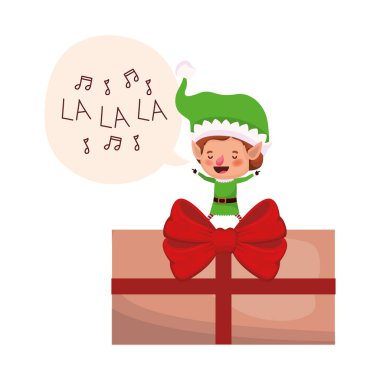 hediye kutusu avatar karakter ile Elf