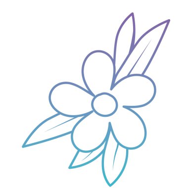 güzel çiçek ve Leafs Bahçe