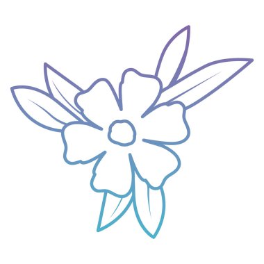 güzel çiçek ve Leafs Bahçe