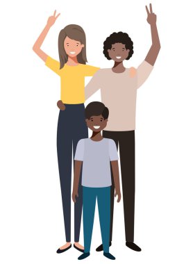 güzel aile avatar karakteri