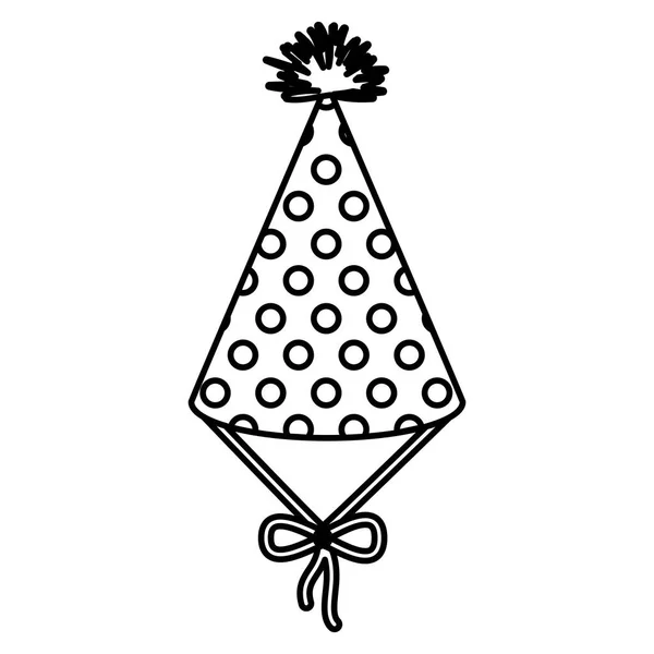 Fête célébration chapeau icône — Image vectorielle