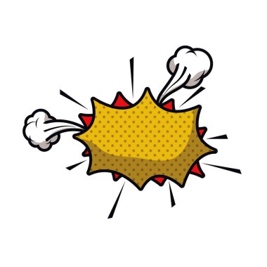 komik izole Simge iletişim kutularında