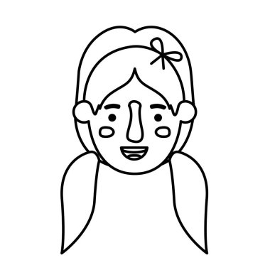 güzel ve Genç kız kafa