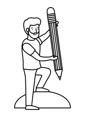 kalem avatar karakter ile adam