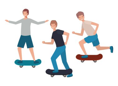 kaykay avatar karakter ile erkekler