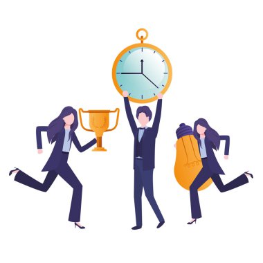 Set simgeleri ile iş kadınları