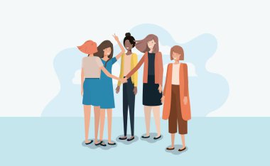 kadın arkadaşlar karakter grubu