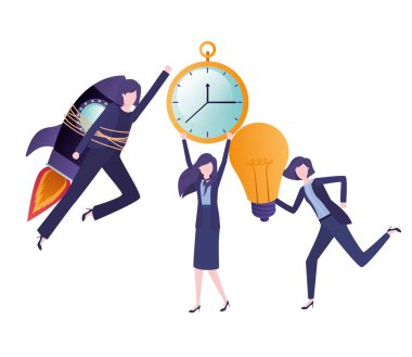 iş kadın avatar karakter