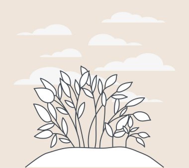 yosun deniz bitkiler sahne