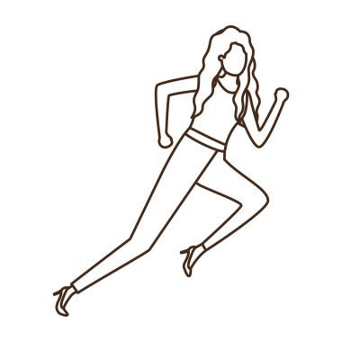 iş kadın avatar karakter