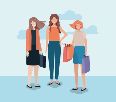 kadın arkadaşlar karakter grubu