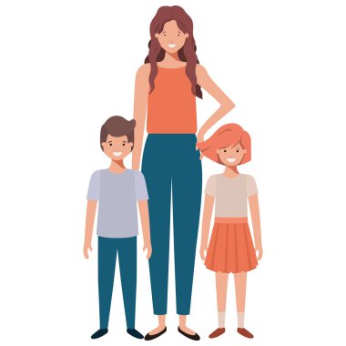 onun çocukları avatar karakteri ile anne