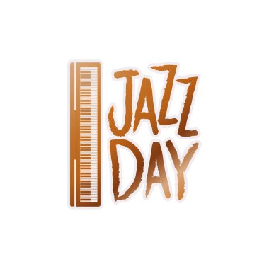 caz etiket gün izole simge