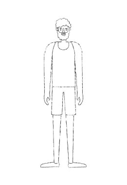 Sakallı genç adam Avatar karakteri