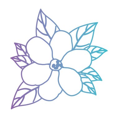 güzel çiçek ve Leafs Bahçe