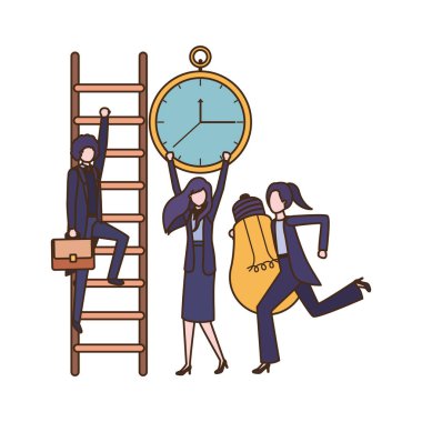 Set simgeleri ile iş grubu