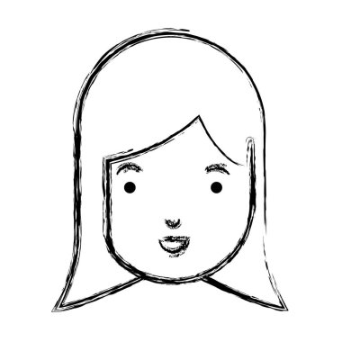 güzel ve genç kadın baş