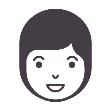 genç adam baş avatar karakter