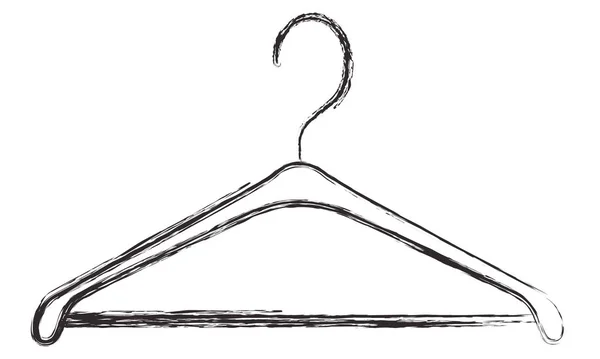Tråd krok kläder ikon — Stock vektor