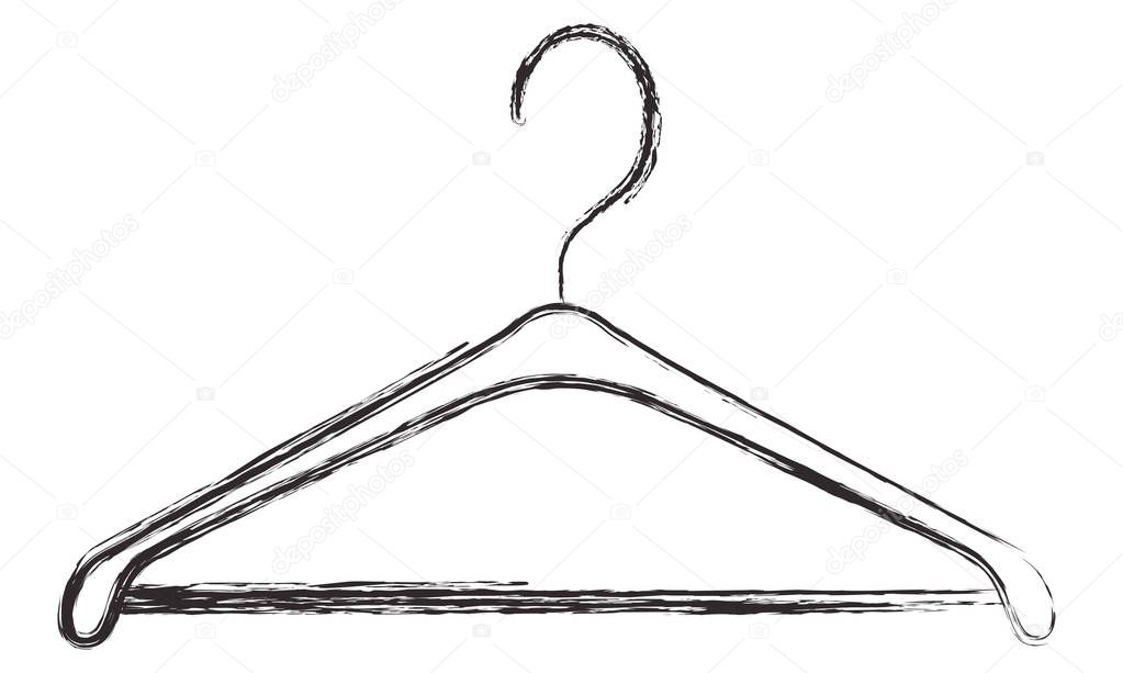 wire hook clothes icon