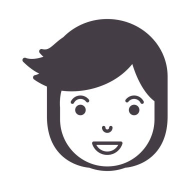 güzel ve genç kadın baş