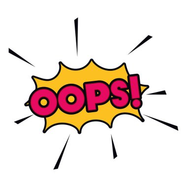 konuşma kabarcık izole kelime komik sembol