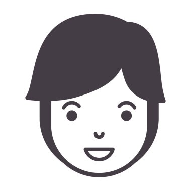 genç adam baş avatar karakter