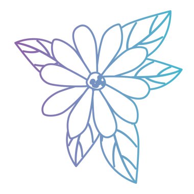 güzel çiçek ve Leafs Bahçe