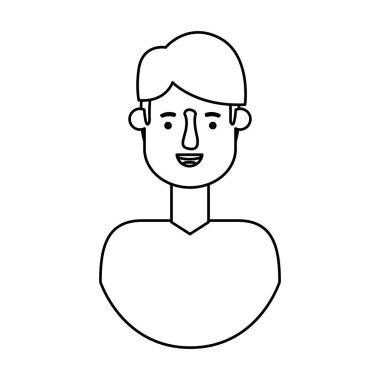 genç adam avatar karakter