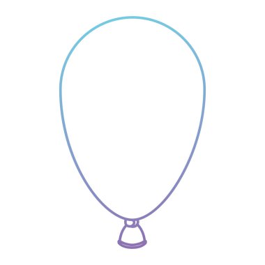 balon helyum gezici simgesine