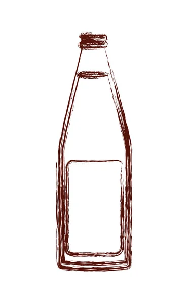 Icône de bouteille de boisson alcoolisée — Image vectorielle